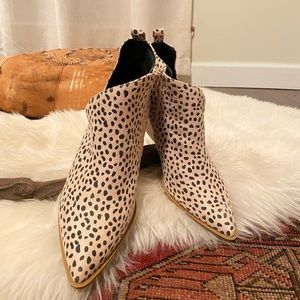 Leopard Booties